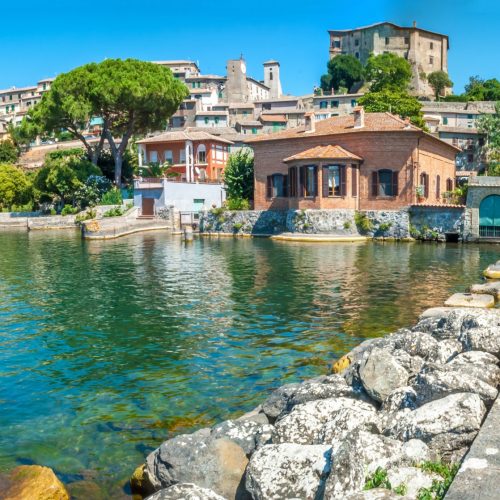 Bolsena's lake in Italy